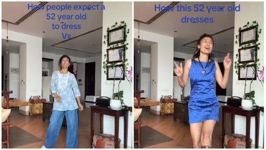 52-year-old mom shows how people ‘expect’ her to dress vs how she actually dresses in minis, shorts: ‘Not shy of my age’