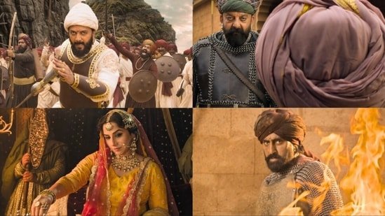 Raja Shivaji teaser: Riteish Deshmukh and Abhishek Bachchan fight against Sanjay Dutt, Vidya Balan makes her mark. Watch