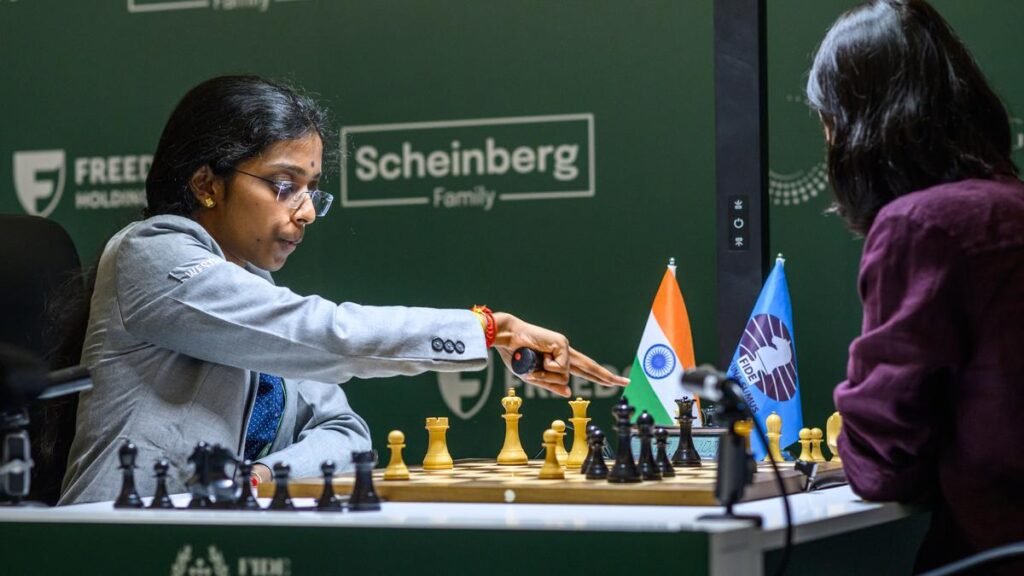 Vaishali wins the Candidates, to challenge Ju Wenjun for World title