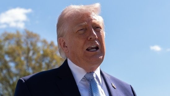 ‘Arc de Trump’ plan exposed? Cameraman zooms in on printout in POTUS’ hand in viral video | Watch