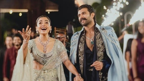 Rashmika Mandanna danced ‘crazily’ to Salman Khan song at post-wedding bash, DJ Ganesh reveals wedding party signed NDA