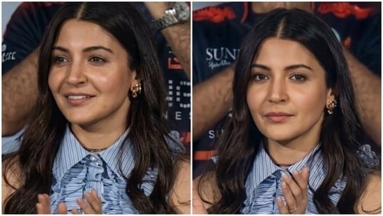 Anushka Sharma’s stylish crop blouse-maxi skirt look to cheer RCB at 2026 IPL wins over fans, they call her ‘Lady luck’