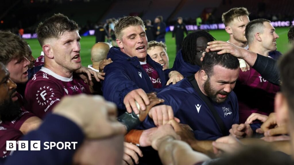 Investec Champions Cup: Harlequins 17-26 Sale – Sharks hold off Quins comeback to reach last eight