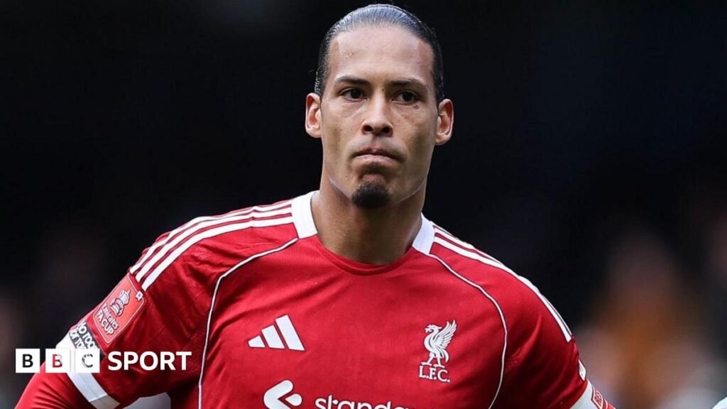 Virgil van Dijk: Liverpool captain says Reds ‘gave up’ in FA Cup exit to Manchester City