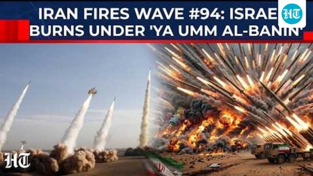 Iran’s wave #94 revenge unleashed: Khorramshahr missiles rip through Tel Aviv, Dimona, and Negev