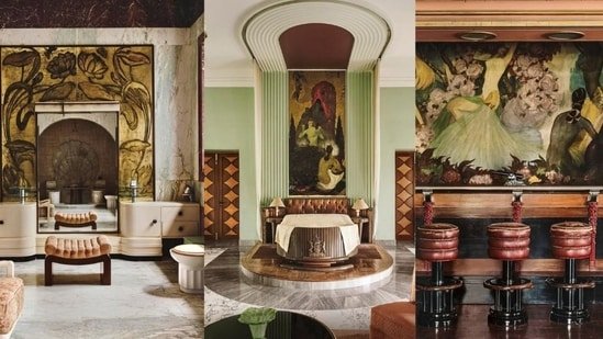 Step inside this 1942 Maharaja Mahendrasinhji’s Gujarat palace that blends European and Indian traditions