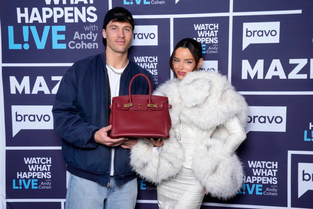 Maura Higgins Relied on L'Oréal Setting Spray and MAC Lip Liner Inside 'The Traitors' Castle