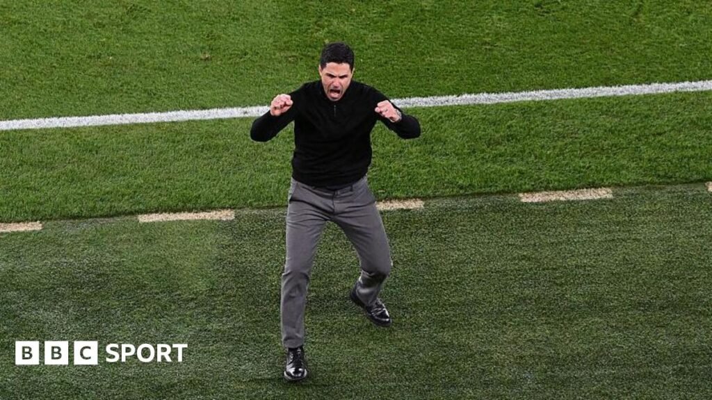 Arsenal win Premier League: Mikel Arteta says crying son told him of title victory