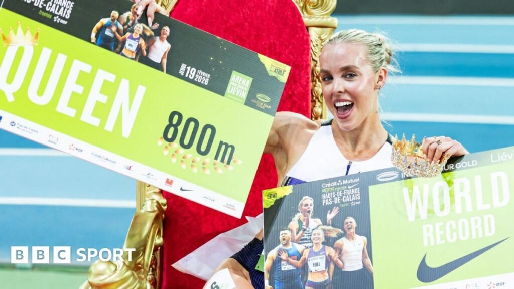 Keely Hodgkinson ready for ‘battle of world records’ at London Diamond League