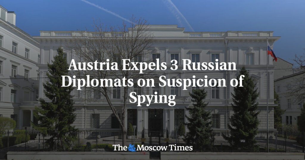Austria Expels 3 Russian Diplomats on Suspicion of Spying