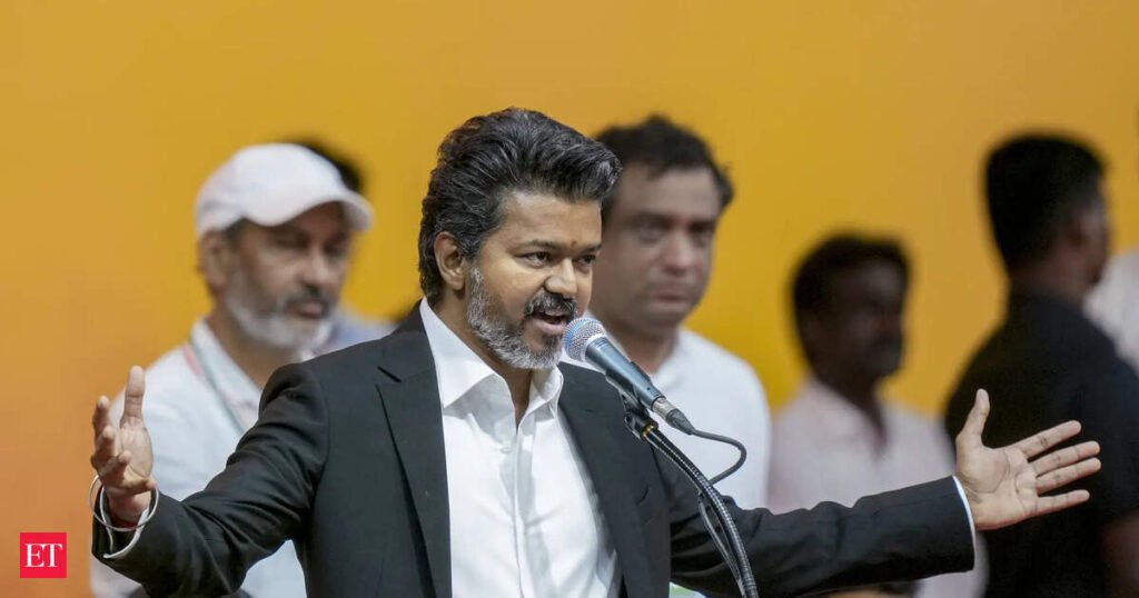 Tamil Nadu CM Vijay meets Stalin, Udhayanidhi ahead of crucial floor test