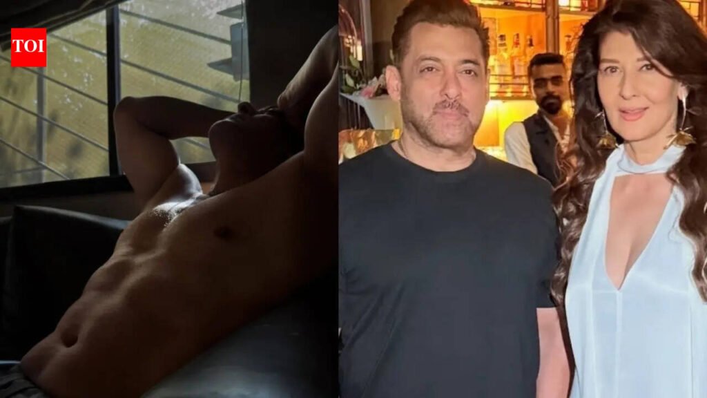Salman Khan’s ex girlfriend Sangeeta Bijlani gushes over his shirtless pic, netizens can’t believe he is 60