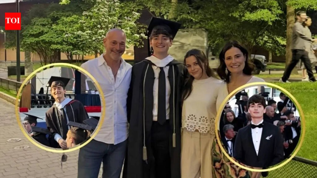 ‘Stranger Things’ star Noah Schnapp celebrates graduation and the start of a new chapter