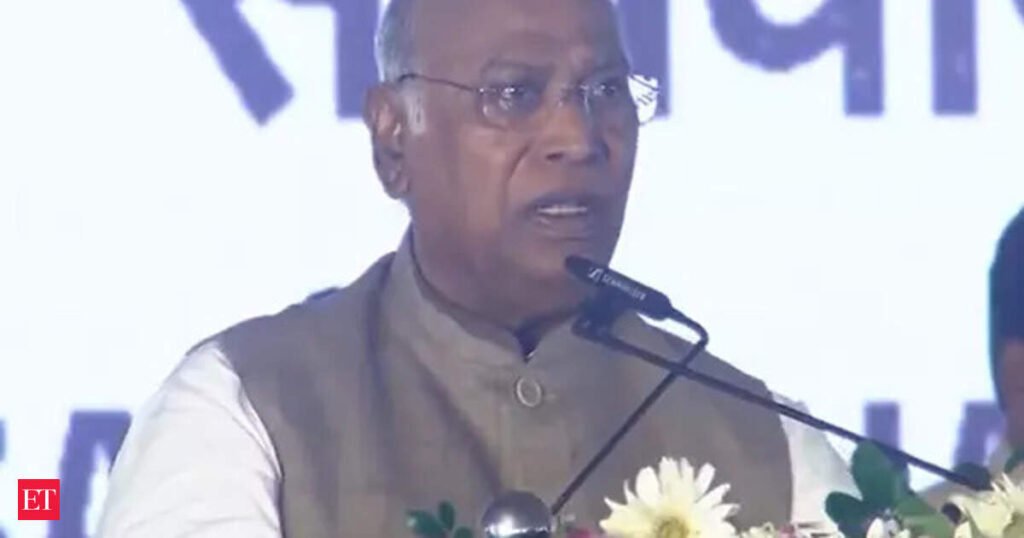 Lack of foresight, leadership in BJP: Mallikarjun Kharge attacks PM on oil prices, Adani matter