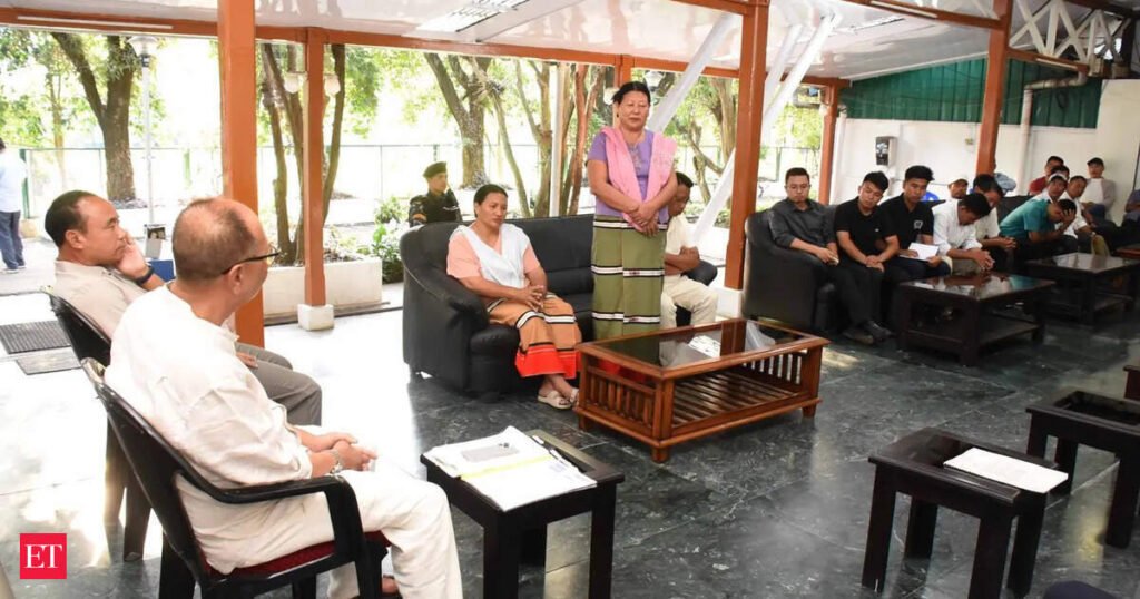 Liangmai Naga leaders demand release of six abducted men, urge CM for police deployment