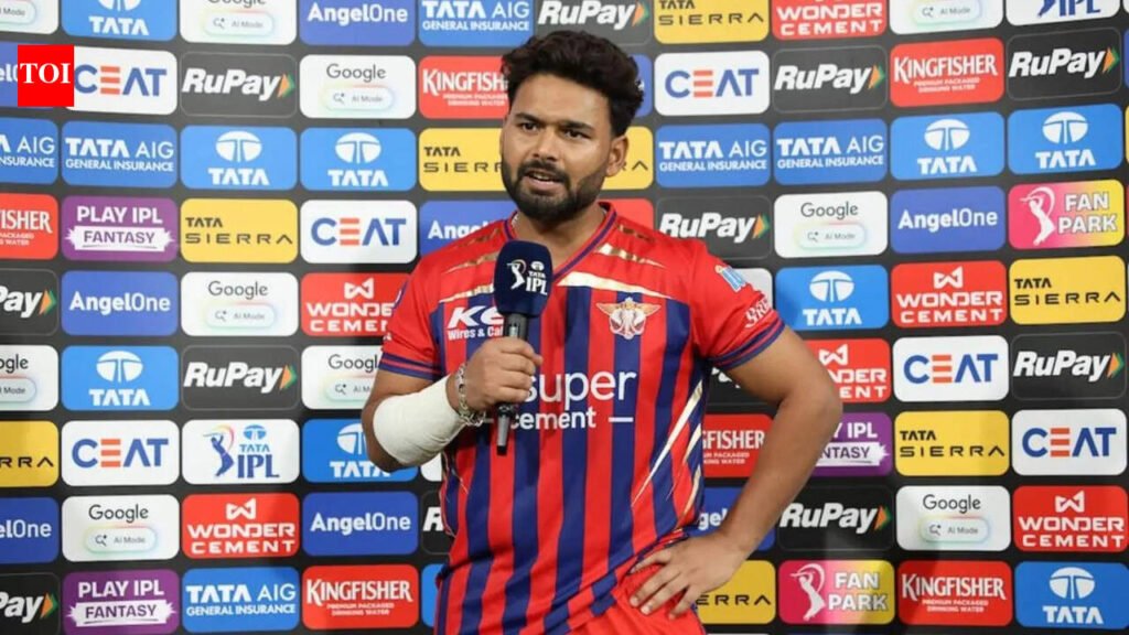 Rishabh Pant drops F-bomb after Lucknow Super Giants defeat in Jaipur