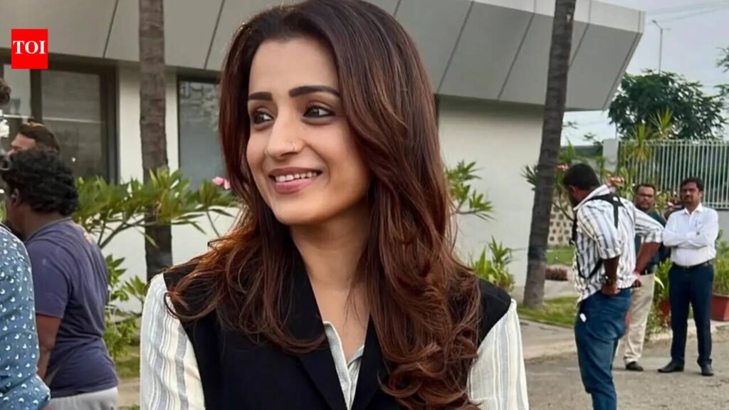 Trisha Krishnan shares ‘Karuppu’ BTS moments; actress’ cryptic post sparks speculations around Vijay