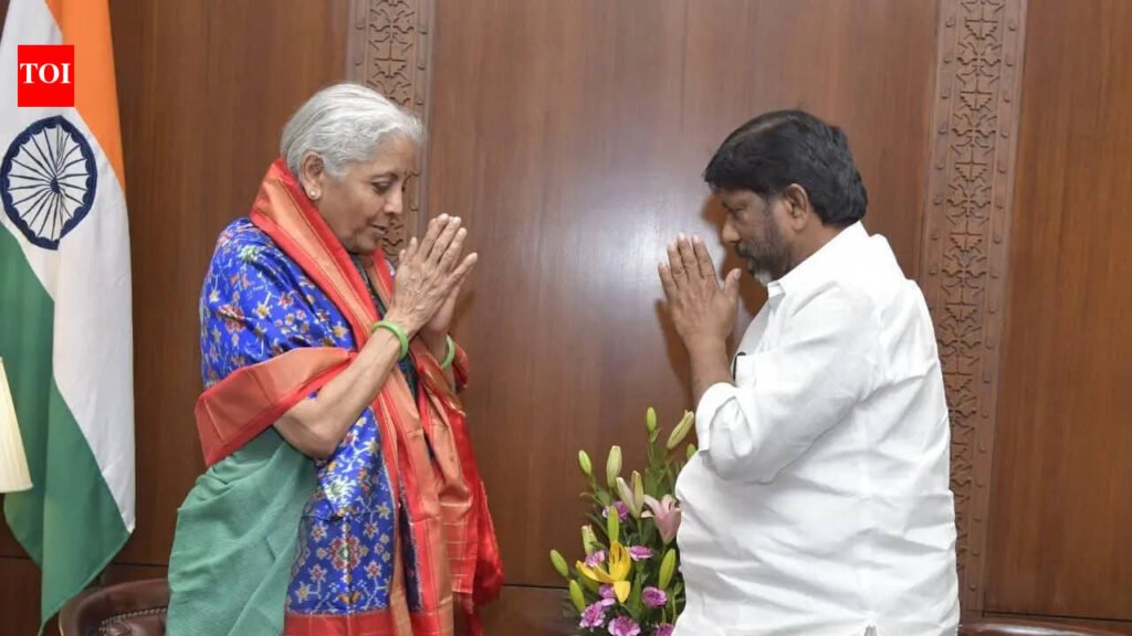 Bhatti meets Nirmala, seeks ₹5,000cr aid under SASCI | Hyderabad News