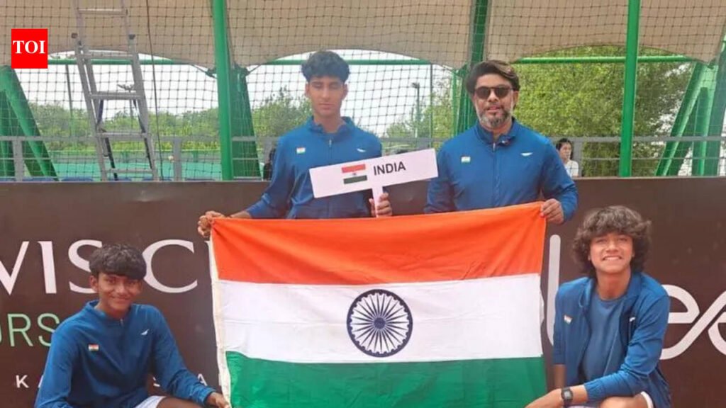 India march into quarterfinals of Junior Davis Cup Asia-Oceania Final Qualifying | Pune News