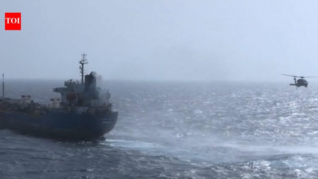 US military boards Iranian oil tanker suspected of breaching blockade