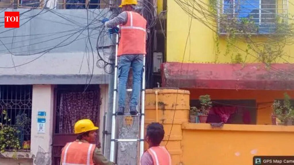 Special drive by BMC to clear dangling wires, cables | Bhubaneswar News