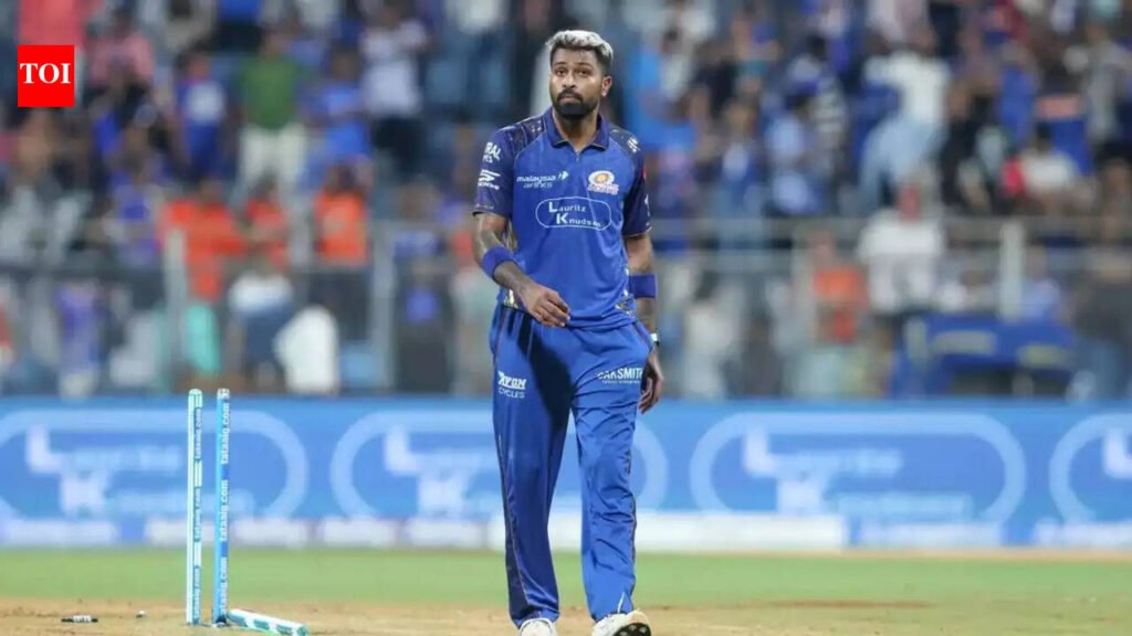 Fresh trouble for Hardik Pandya! Mumbai Indians skipper fined for code of conduct breach after KKR defeat | Cricket News