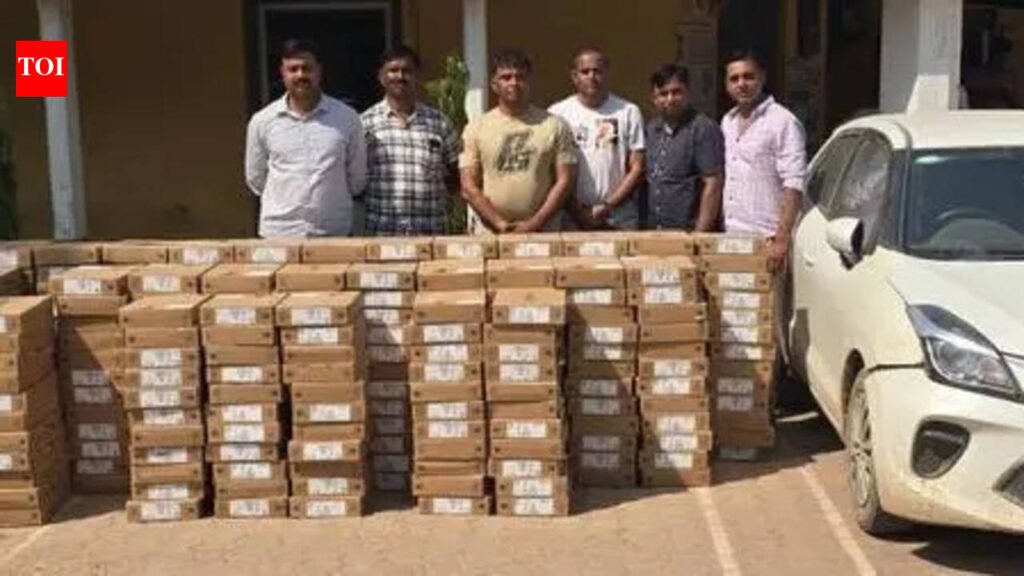 Interstate gang busted after 10 day ops in Raj-Haryana border, 464 laptops, tablets worth Rs4 crore recovered | Nagpur News