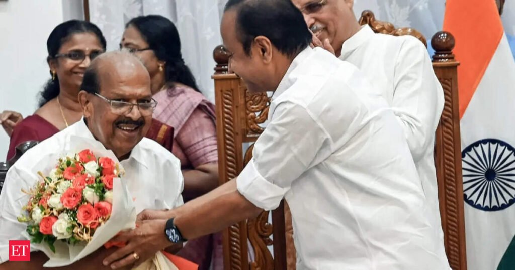 Kerala MLAs arrive for swearing-in on foot, bicycle, vehicles