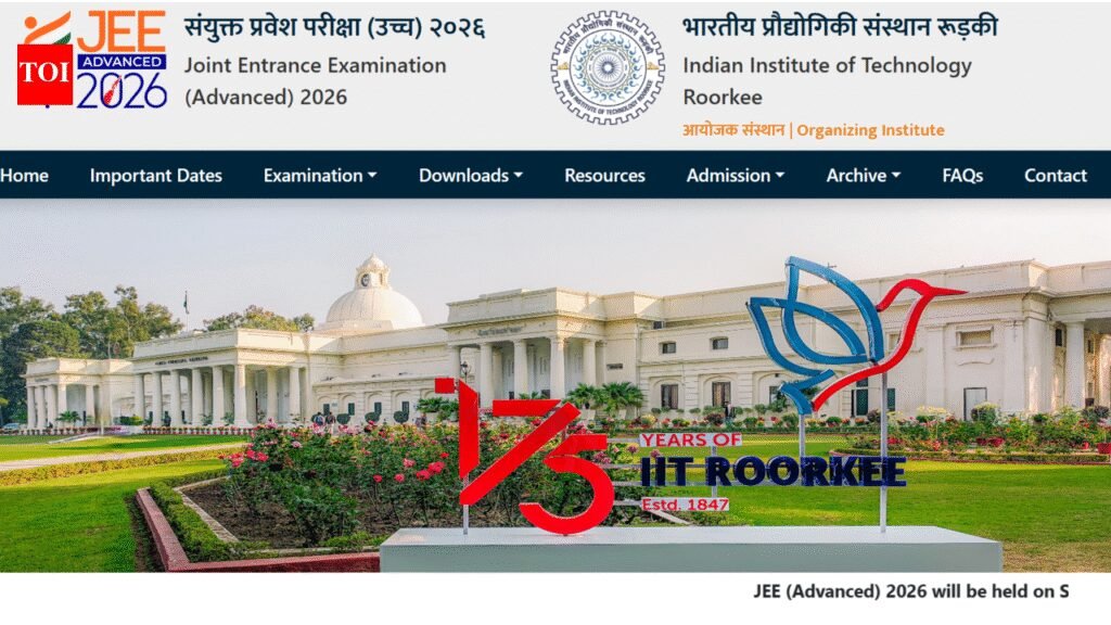 JEE Advanced 2026 response sheet releasing today at jeeadv.ac.in: Check steps to download, answer key release details