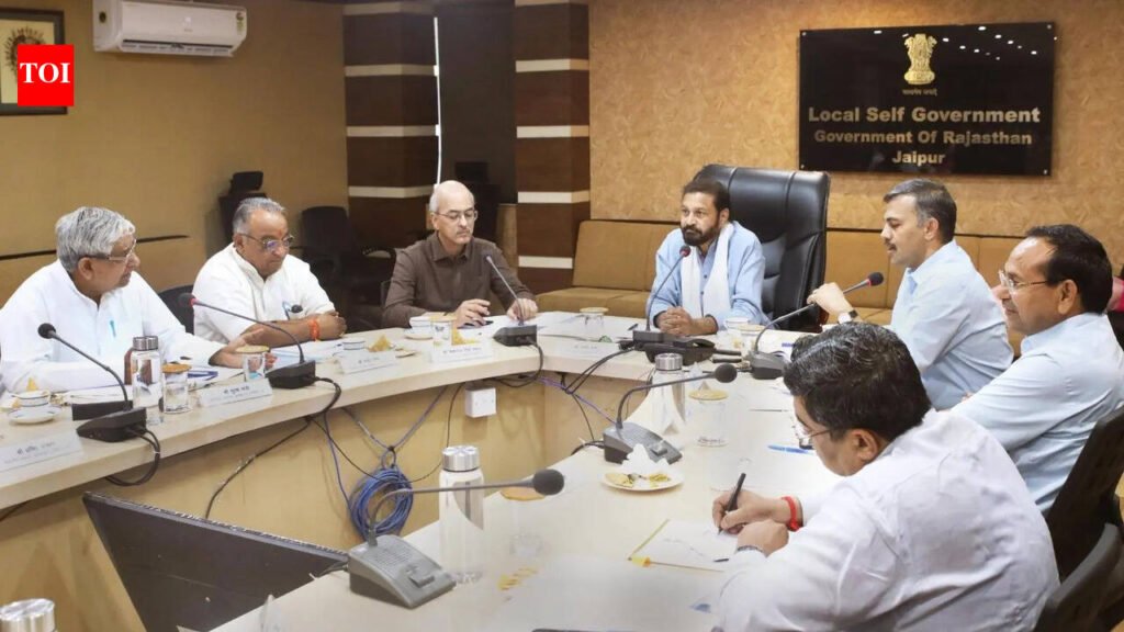 Assembly panel raises concerns over garbage, stray cattle and illegal constructions in Jaipur | Jaipur News