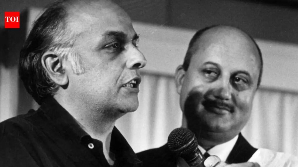 Anupam Kher called Mahesh Bhatt ‘the biggest fraud’ when he was removed from ‘Saaransh’: ‘I was crying inconsolably’ | Hindi Movie News