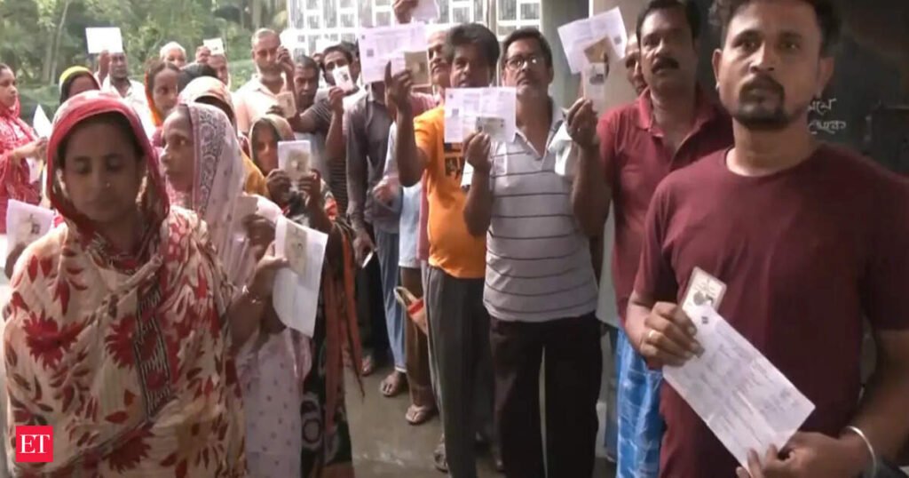 86.11% voter turnout recorded in re-polling at West Bengal’s Falta constituency
