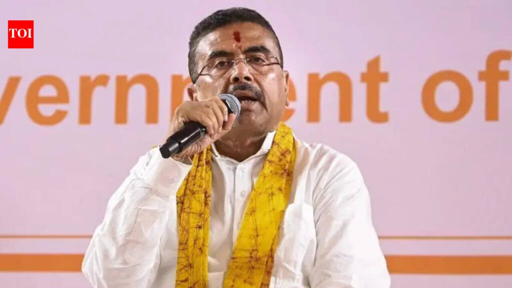 Civic polls in Hwh, Bally & Durgapur after pujas: Suvendu | Kolkata News