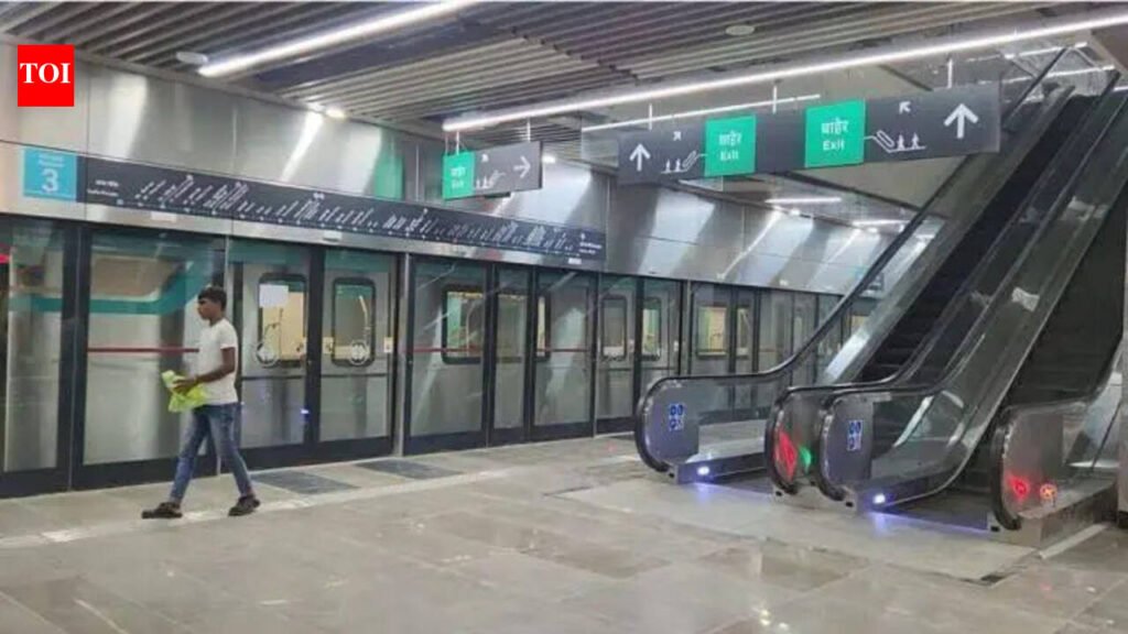 Technical snag disrupts underground Mumbai Metro 3 services twice in one day; hundreds of commuters stranded inside trains and on platforms | Mumbai News