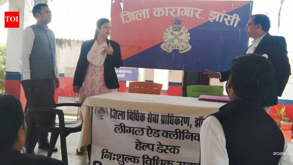 DLSA secretary inspects Jhansi district jail, launches legal help desk for inmates | Kanpur News
