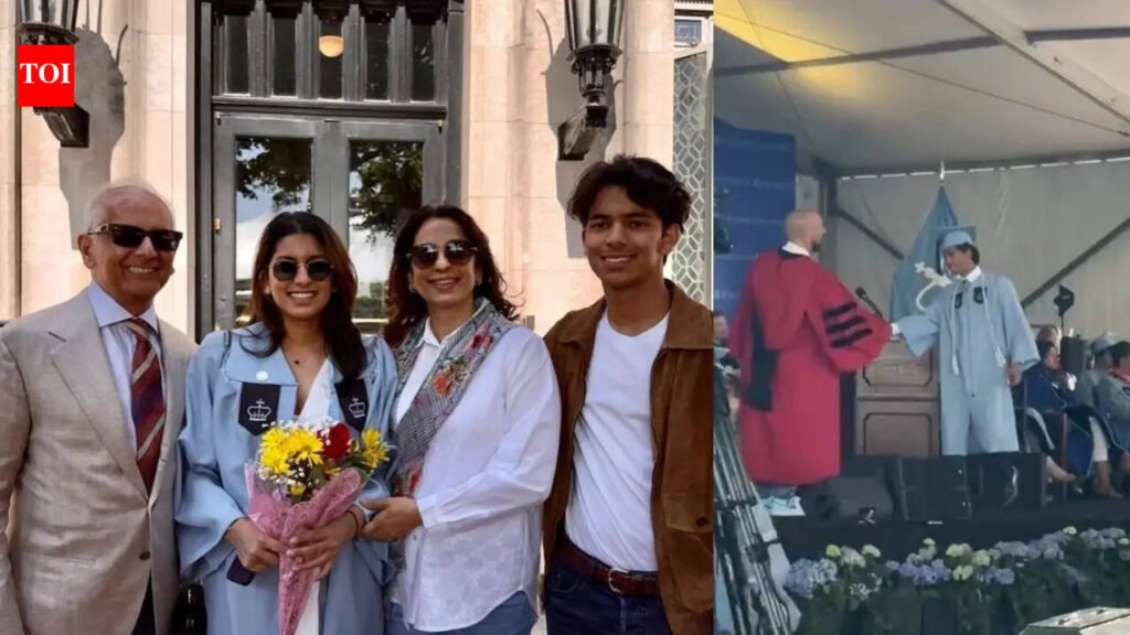 Arjun Mehta: Juhi Chawla’s son Arjun Mehta graduates from Columbia university after her daughter Jahnavi Mehta | Hindi Movie News