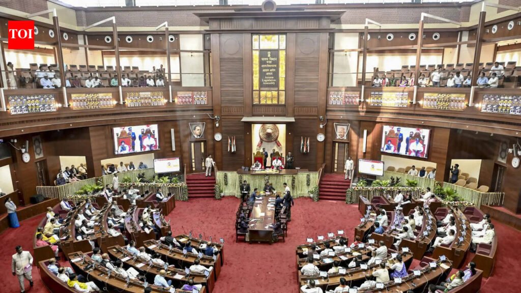 Guv delivers customary speech amid oppn walk-out over inflation | Guwahati News