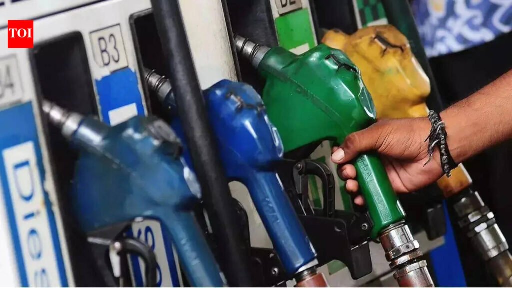 Petrol, diesel prices hiked again in Lucknow; petrol nears Rs 100 per litre | Lucknow News