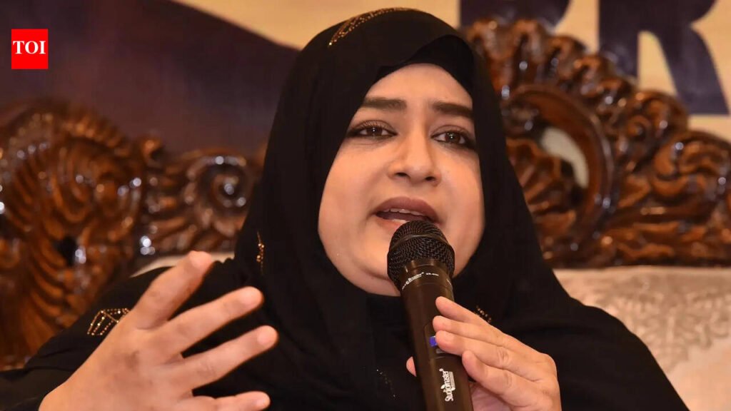 ‘I am Muneera’: Nowhera Shaik tried to bluff ED for an hour | Hyderabad News