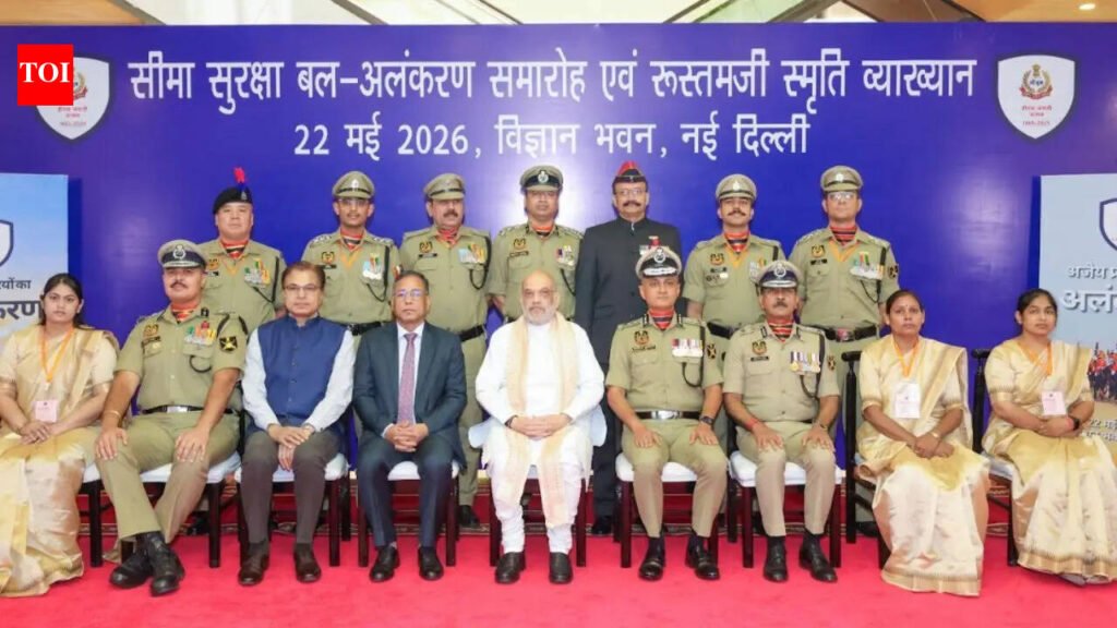 BSF Rajasthan frontier officers honoured with Gallantry Medals for bravery along Indo-Pak border | Jaipur News