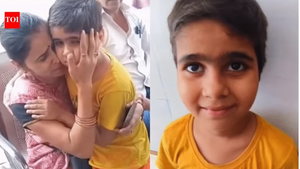 Emotional Family Reunion: “Kahan chhod ke chala gaya tha beta…”: 8-year-old missing boy’s emotional reunion with mother