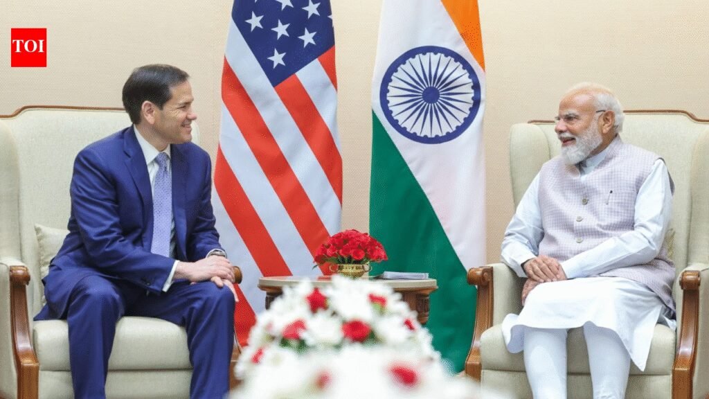 ‘India-US will continue to work closely for global good’: PM Modi after meeting Marco Rubio | India News