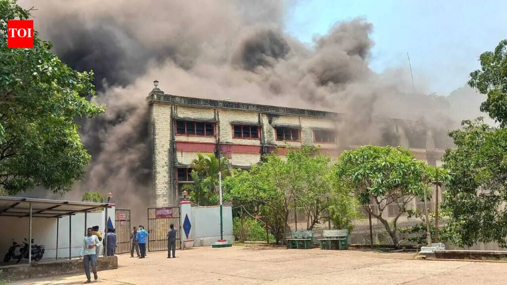 Fire breaks out at hydro power project in Koraput | Bhubaneswar News