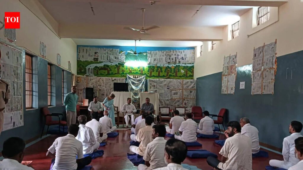 Silence behind bars: 24 central prison inmates in Bengaluru turn to Vipassana for transformation | Bengaluru News