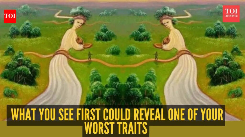 Women, river, bridge or boat? What you see first could reveal one of your worst traits