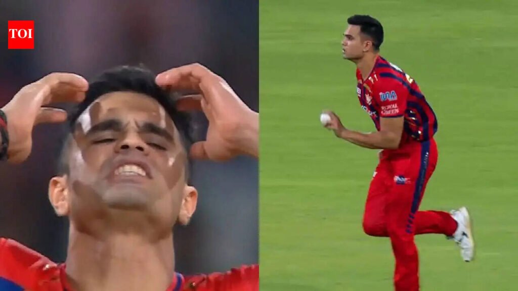 IPL 2026 | Arjun Tendulkar’s joy turns to frustration after Rishabh Pant spills chance – WATCH | Cricket News
