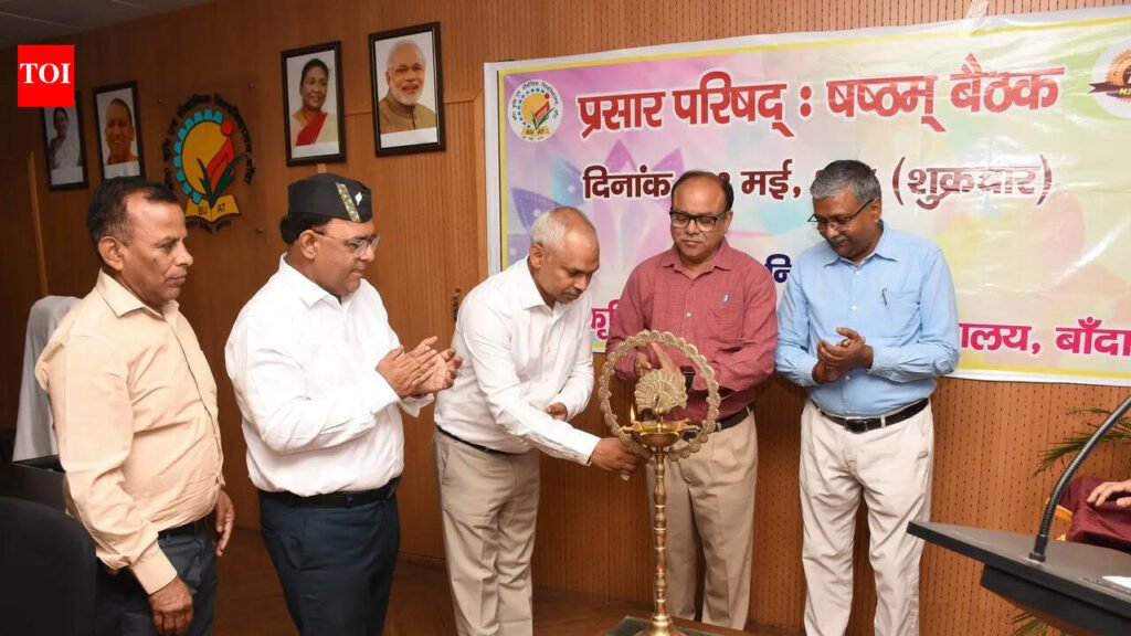 Banda Agri University holds key meet on expanding extension services | Kanpur News