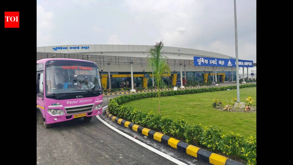 New flight schedule strengthens Purnia Airport connectivity to major cities | Patna News
