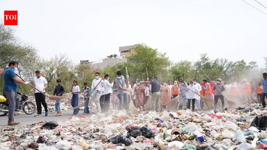 MC launches sanitation drive from Sec-20 cremation ground to Kundi | Chandigarh News