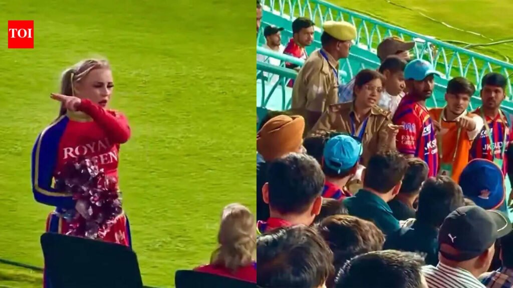 Ugly scenes! Fans misbehave with cheerleaders during LSG vs PBKS IPL match; police intervene – WATCH | Cricket News